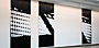 Volksbank-Haus Bonn: "Brcke", Acryl auf Leinwand, 3-teilig, je 430 x 200 cm, Barenbrock 2007 (Foto: Victor Dahmen)